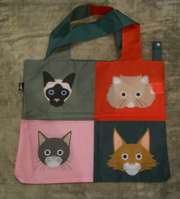 NEW ~ LOQI STEPHAN CHEETAM Cats & Dogs Collection Bags ~50 x 42 cm ~ MSRP $15.99