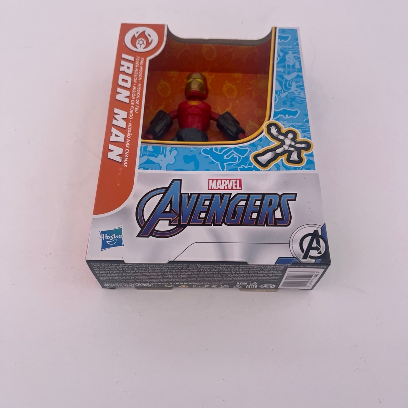 Marvel Bend & Flex Iron Man Figure 6in Poseable Avengers Hasbro NEW