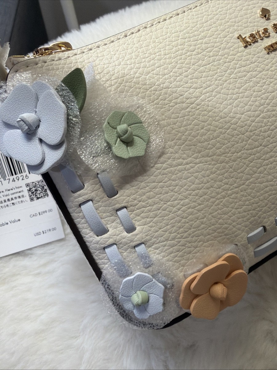 NWT Kate Spade Gemini Floral Mini Bag Clutch Wristlet | eBay
