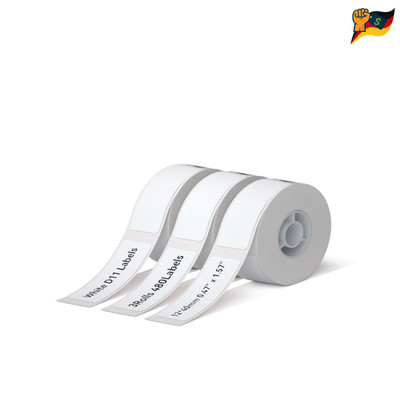 Thermo Etiketten Selbstklebend 12x40mm NIIMBOT D110 D