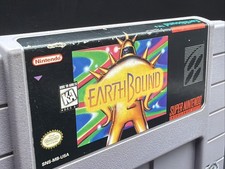 Earthbound Super Nintendo SNES •AUTHENTIC!• NEW BATTERY!• Tested Working