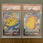 Flying Pikachu & Surfing Pikachu VMAX PSA 10 Sequential Set Celebrations 007 009