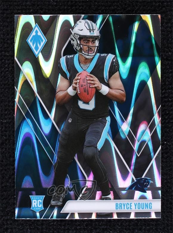2023 Panini Phoenix Rookies Silver Seismic Bryce Young #101 13d7