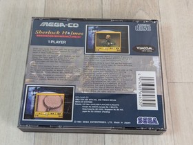 Sherlock Holmes Consulting Detective Vol II Sega CD Complete & Newspaper Vgc
