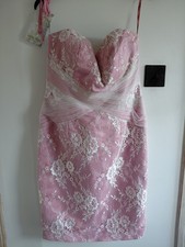 Vermia Irresistible Pink Lace Dress Size 16 Mother of the Bride