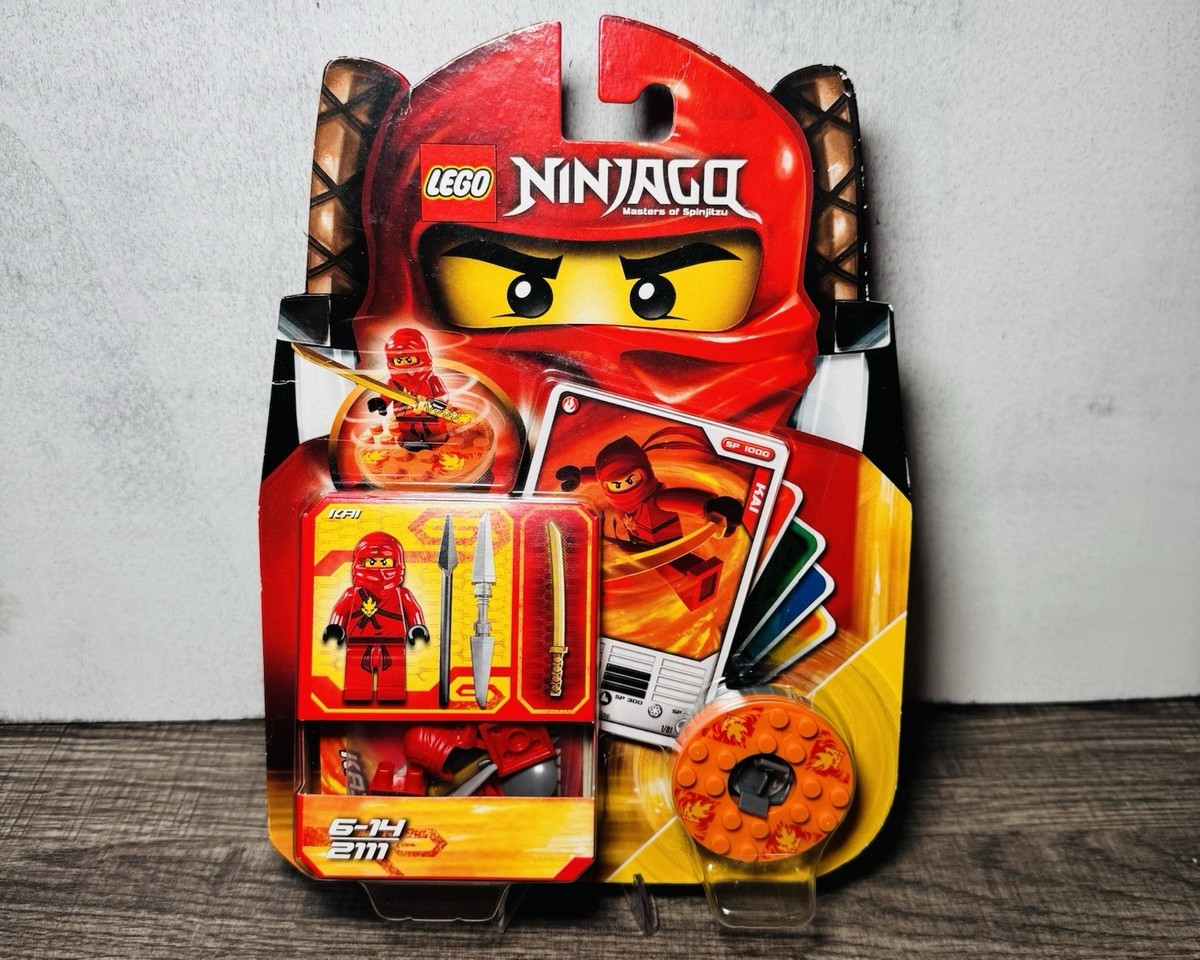Lego Ninjago Kai Spinner Blister Pack Sealed 2111 673419143790| eBay