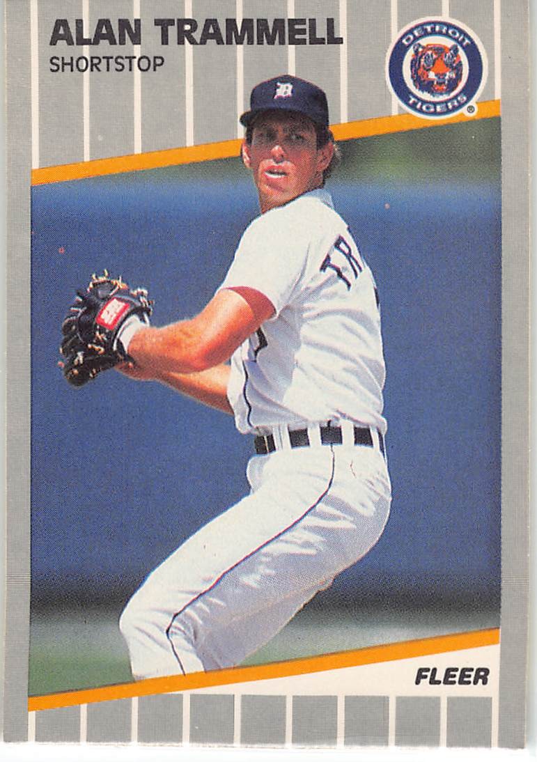 1989 Fleer #148 Alan Trammell