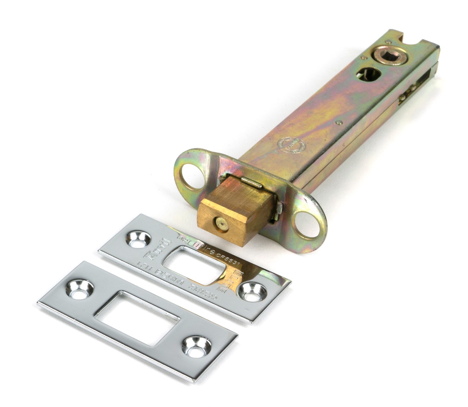 From The Anvil 51711 Polished Chrome 5"" Heavy Duty Tubular Deadbolt
