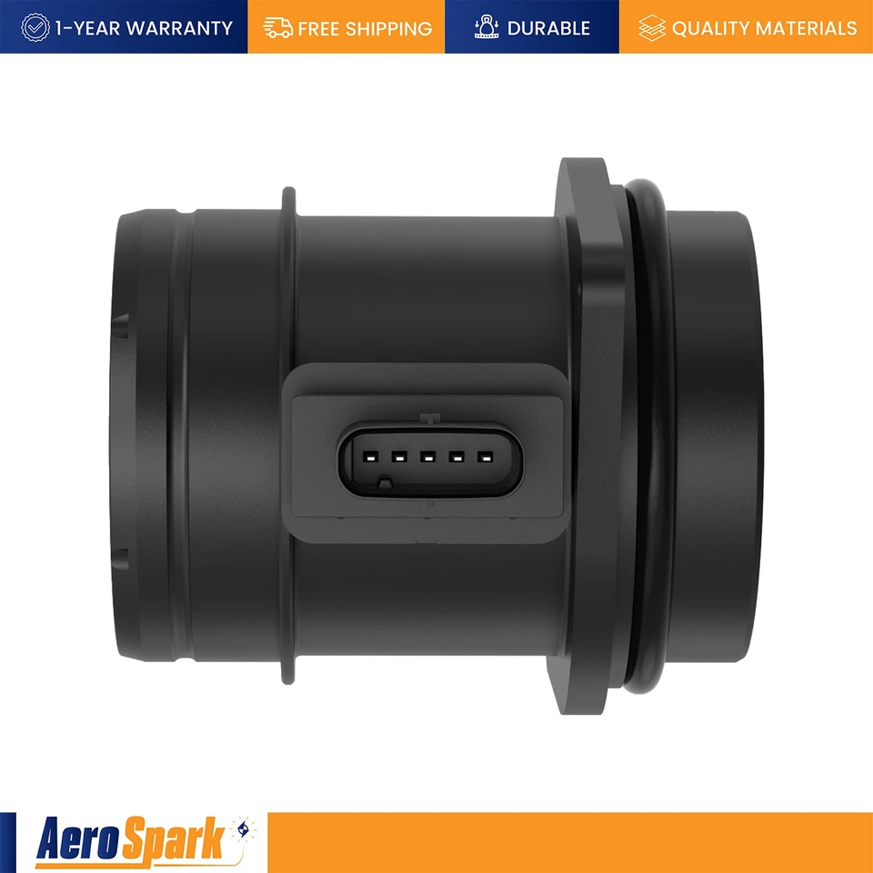Sensor de flujo de masa de aire MAF para Mini Cooper 2009 2010 2011 2012 1,6 L l4 13627582553 Foto 2 de 4