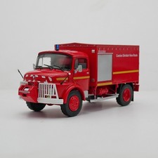 1:43 Mercedes-Benz LAF 911 Mercedes-Benz Fire Truck Alloy Model