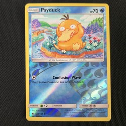 Psyduck 28/149 Sun & Moon Base Set Reverse Holo