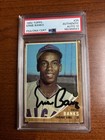 Ernie Banks Signed 1962 Topps #25 Baseball Card PSA/DNA Auto PSA 10 — photo 1