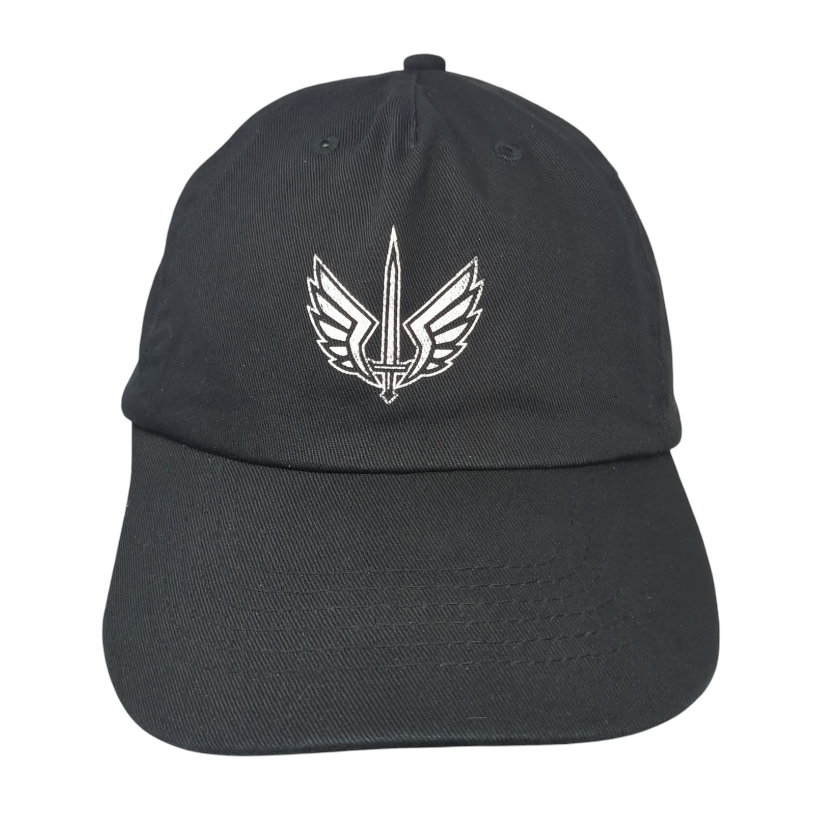 Select Strapback Hat Black One Size Adjustable So… - image 1