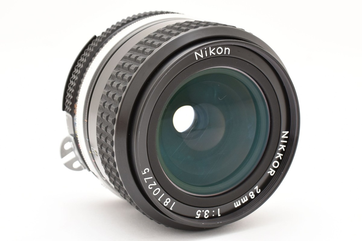 Top Mint] Nikon Ai Nikkor 28mm F/3.5 Wide Angle Lens F Mount MF