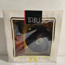 TABU Vintage Gift Set 1.5 oz PURE Spray Cologne 4oz Dusting Powder