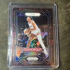 2024 Panini Prizm Monopoly WNBA Diamond Miller Red Classic Icons Minnesota Lynx