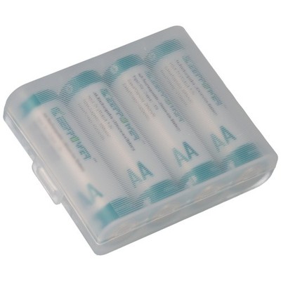 4 Stück Keeppower AA P1450i2 mit  1,5 V Li-Ion-Akku mit 2866 mAh und 4300mWh