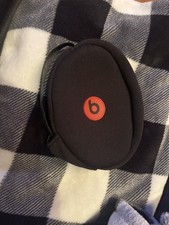 OEM Beats by Dr. Dre Headphones Solo HD Matte Solo2 Blk/Red Carrying Travel Case