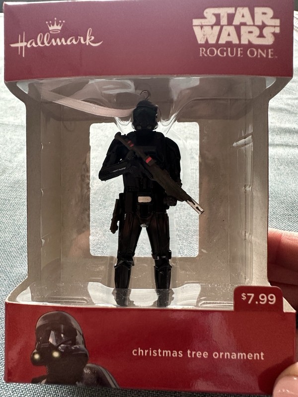 2016 Star Wars Hallmark Rogue One Death Stormtrooper Christmas Ornament IOB