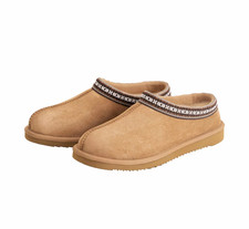 Kirkland Signature Unisex Lammfell Slipper in Kastanie UK9 - 5762-2-AD