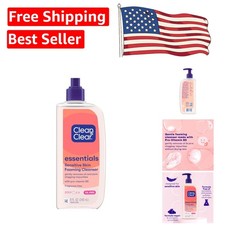 8 fl oz Oil-Free Foaming Facial Cleanser for Sensitive Skin with Pro-Vitamin B5