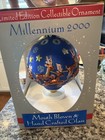 Mouth Blown Hand Crafted Glass Christmas Ornament Millennium 2000 — photo 2