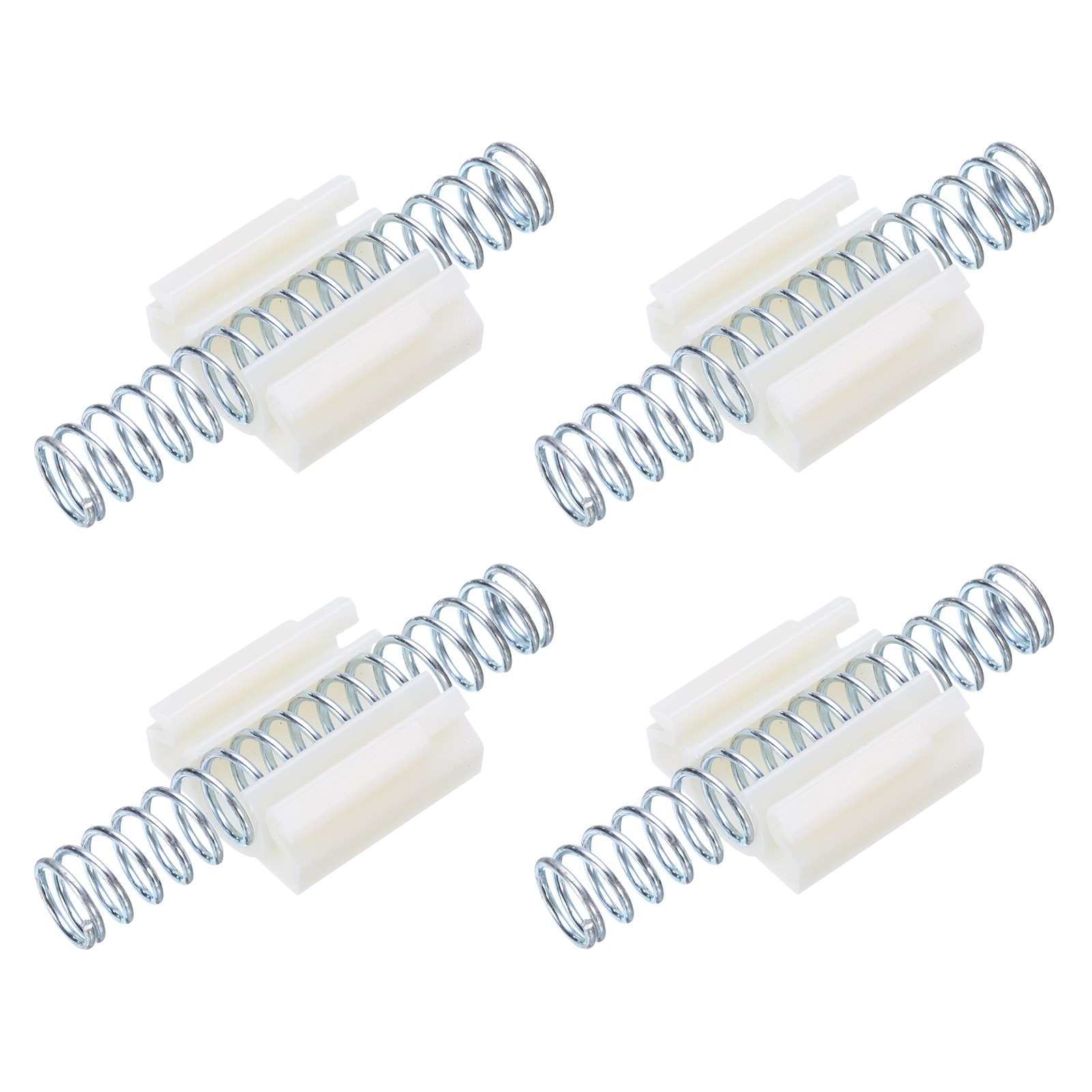 4Pcs Bifold Door Hardware Bi-fold Closet Door Hardware Repair Spring Silver Tone