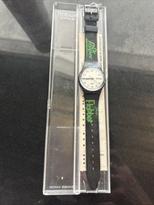VTG 90s Flubber & Dr. Pepper Disney Swatch Watch w/case Needs Battery WORKS!