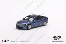 MINI GT 1:64 Alpina B7 xDrive Alpina Blue Metallic Diecast Model Car in box