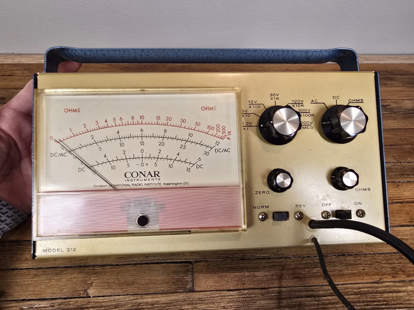 Conar Instruments Conar Instruments Model 212 Volt Ohm Meter - Vintage Electronics Nice ...