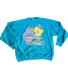 Vintage Looney Tunes Tweety Bird Your Point Being Is Sweatshirt