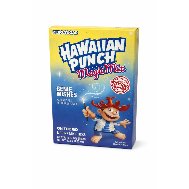 3x Hawaiian Punch Magic Drink Mix Genie Wishes Flavor Beverage New 8ct