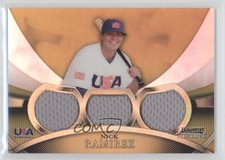 2010 Bowman Sterling Triple Gold Refractor 15/50 Nick Ramirez #USAR-37 0m8