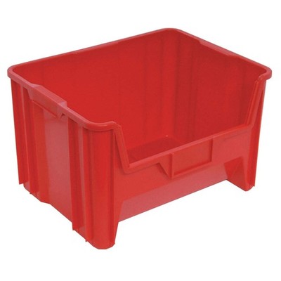 QUANTUM STORAGE SYSTEMS QGH700RD Bin,Red,Polyethylene,12 7/16 in 11M623