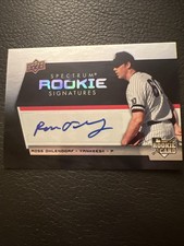 Ross Ohlendorf 2008 Spectrum Rookie Auto Card #138. rookie card picture