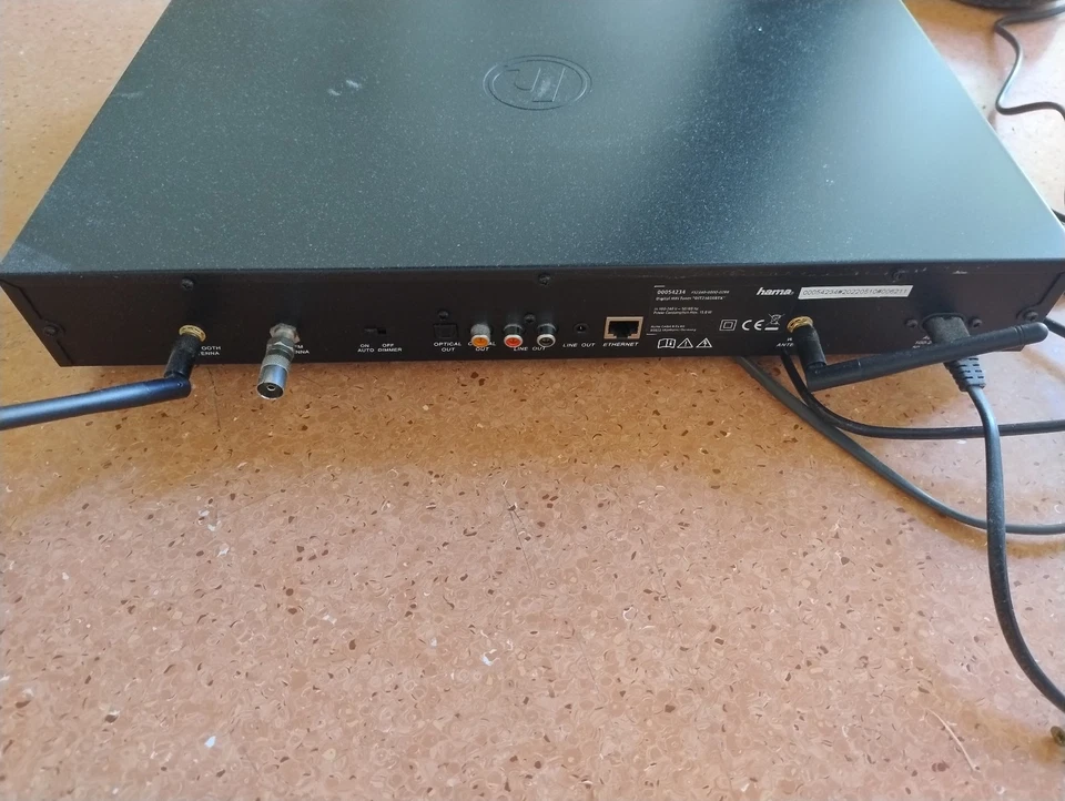 HAMA HiFi-Tuner DIT2105SBTX, DAB+/Internetradio/Bluetooth Empfangen, Senden usw. - Bild 4 von 4