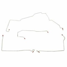 For Pontiac Grand Am 2001-2005 Front Brake Line Kit W Abs Steel Ckt0001om-cpp