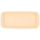 Plant Saucer Growing Tray: 12in Starter Tray Rectangular - Heavy Plastic