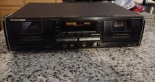 Pioneer ELITE CT-W54 Stereo Double Cassette Deck Dolby S NR Works  Dolby S Tape
