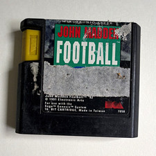 Electronic Arts John Madden Football Sega Genesis 1991 Cartridge Only