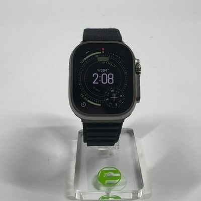 Unlocked Apple Watch Ultra 2 49MM Natural Titanium Aftermarket Band MREP3LL/A