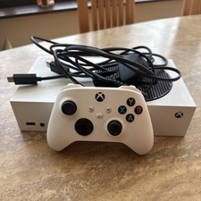 Xbox Series S 512GB White Video Game Console with Controller and Cables
