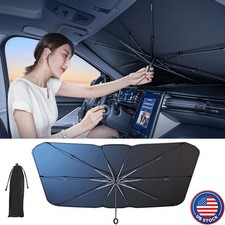 59" Universal Parabrisas Coche Parasol Plegable Paraguas Ventana Cubierta Parasol