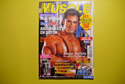 Le monde du muscle N°b 129, 1995, Lee Labrada, Marie Gordon, Jimmy Mentis