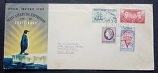 NOUVELLE - ZELANDE TERRE DE ROSS 1 / 4 SCOTT BASE POUR USA DU 11 / 1 /1957