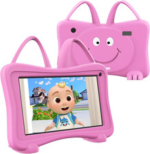Kids Tablet 7 Toddlers Learning Tablet with Wifi, Youtube, Dual Camera, Touch Sc