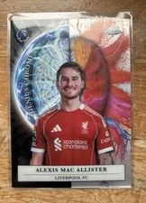 Topps Chrome 2026 EPL Alexis Mac Allister Liverpool Genius Chrome Case Hit