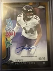 2025 Topps Chrome Kyle Hamilton Future Stars Autographs (RAW)