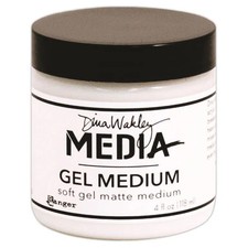 Dina Wakley Media - Gel Medium 118ml Jar - Matte Finish