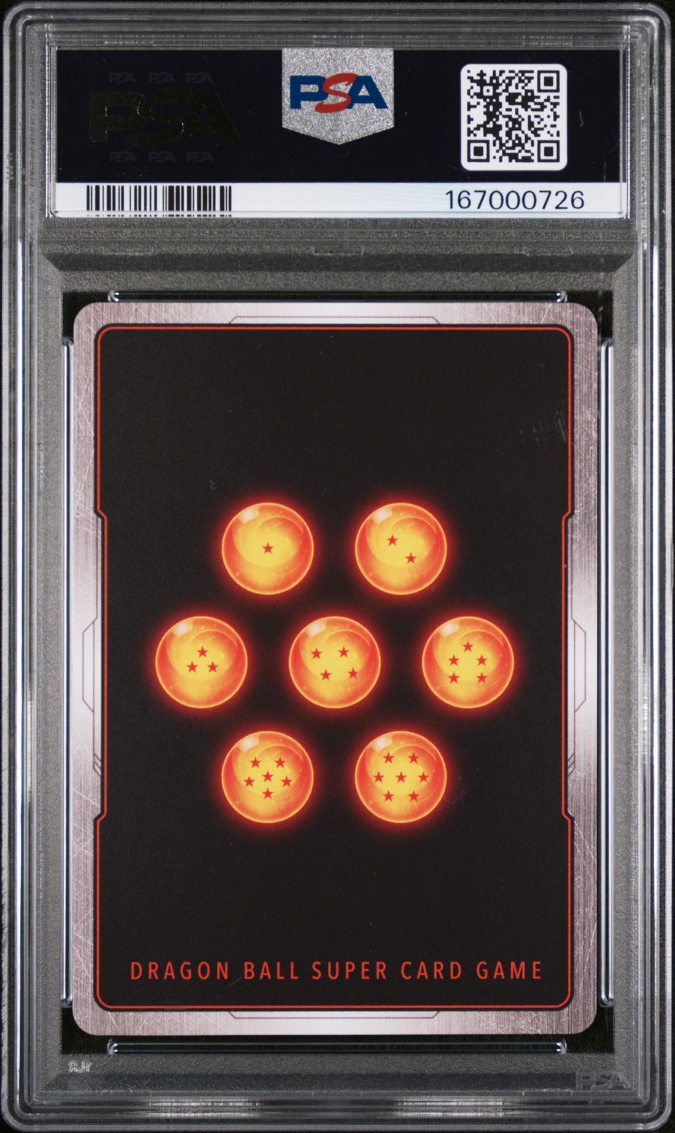 2025 DRAGON BALL SUPER CARD ALTERNATE ART #SB02-010 TRUNKS : FUTURE PSA 10 view 2